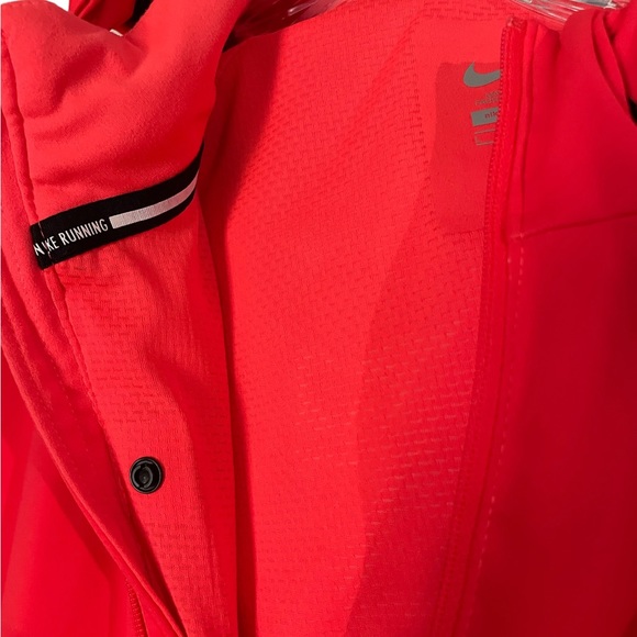 Mens Runners Jacket Nike L Orange - Picture 3 of 5